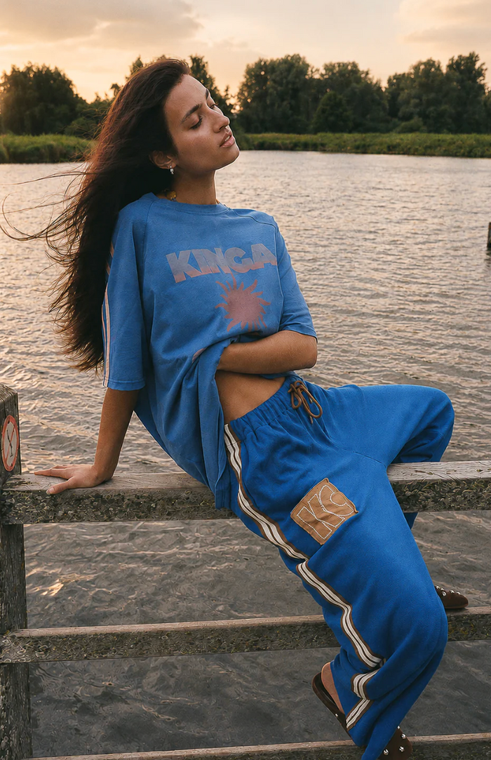 Kinga Csilla Sunset Tee - Blue