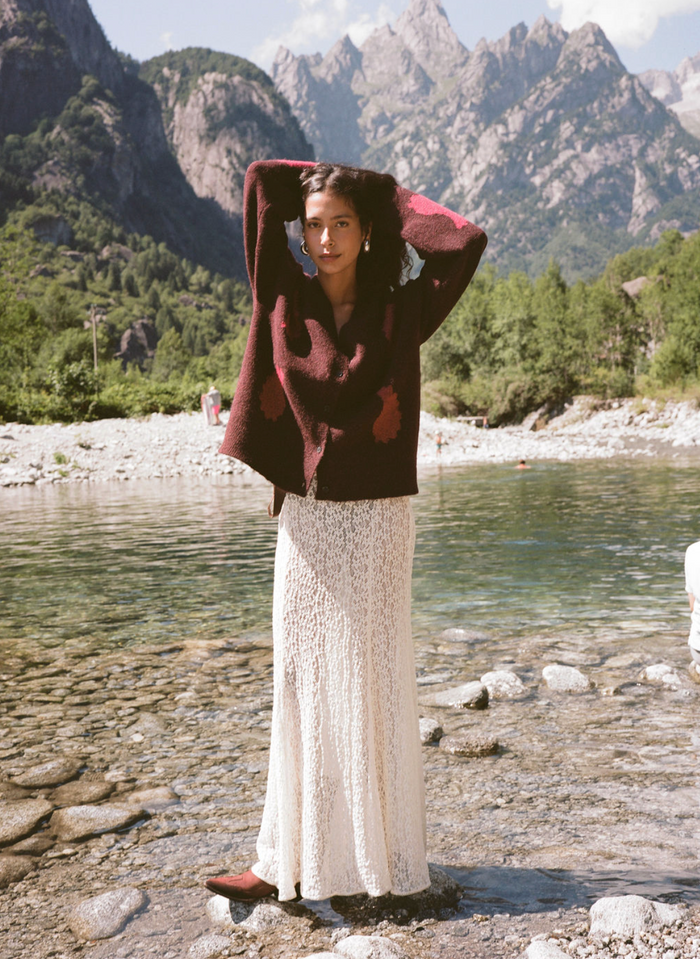 Kinga Csilla Tarot Lace Mother Maxi Skirt