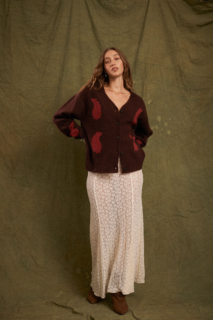 Kinga Csilla Tarot Lace Mother Maxi Skirt
