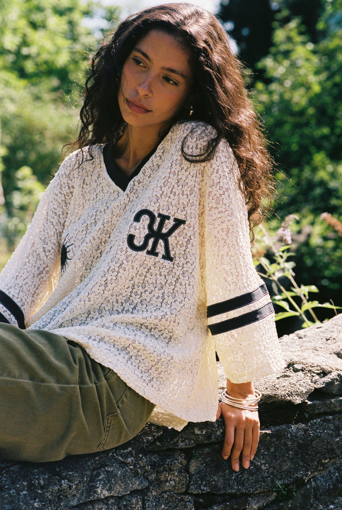 Kinga Csilla Tarot Lace Onyx Tee