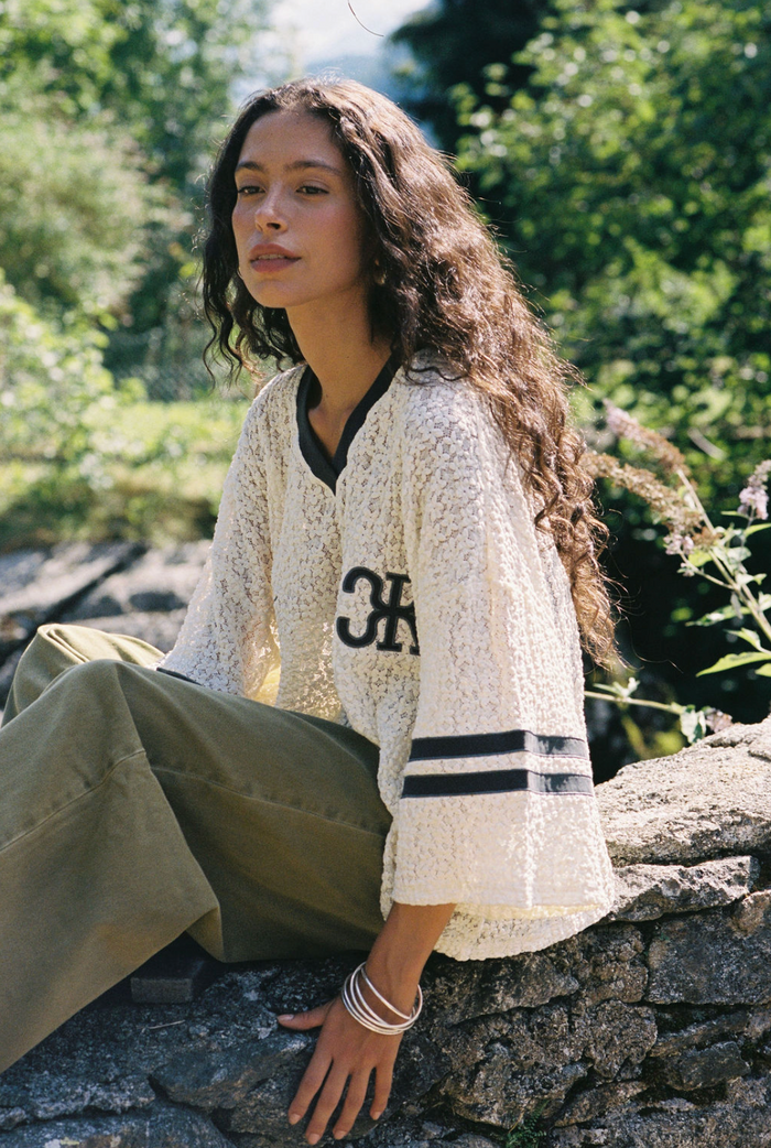 Kinga Csilla Tarot Lace Onyx Tee
