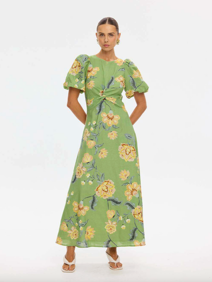 Kivari Eve Maxi Dress  - Green