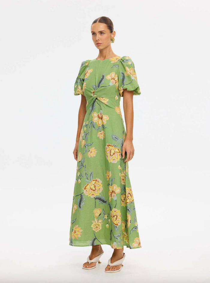Kivari Eve Maxi Dress  - Green