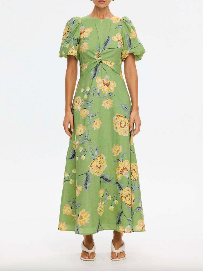 Kivari Eve Maxi Dress  - Green