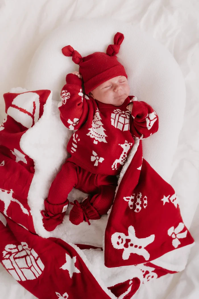 Knit Jumper - Heirloom Christmas Rudolph