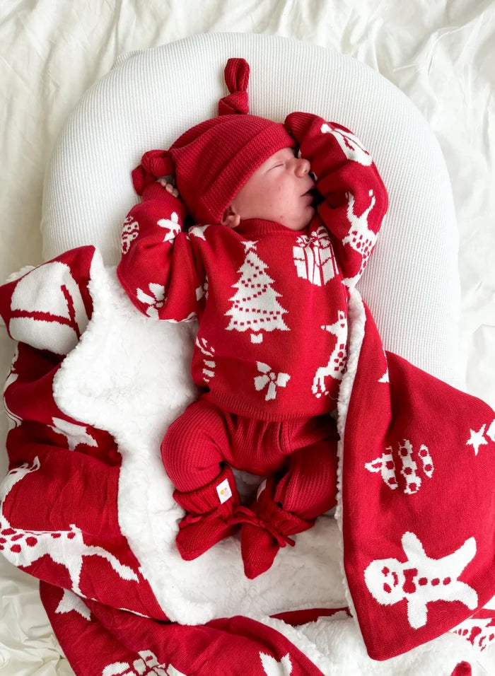 Knit Jumper - Heirloom Christmas Rudolph