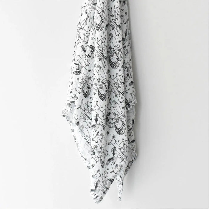Lange en mousseline de coton bio Wee Gallery – Forest