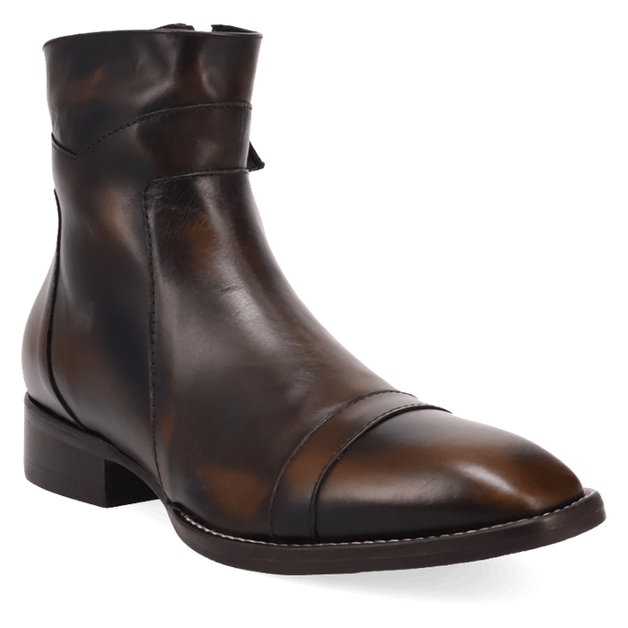 PRODUCT SHOT LENNOX LEATHER BOOT AT 45 DEGREE ANGLE