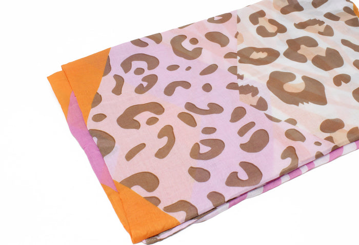 Leo and Zebra Print Scarf