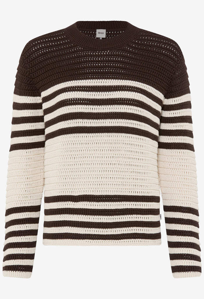 Lesley Striped Knit Jumper