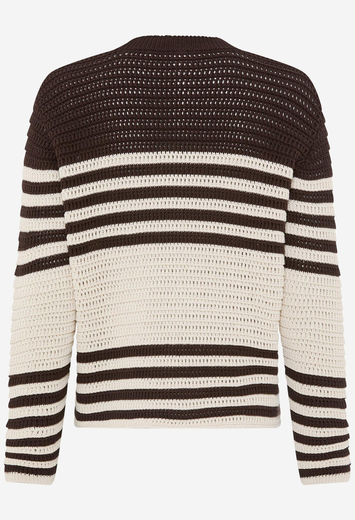 Lesley Striped Knit Jumper