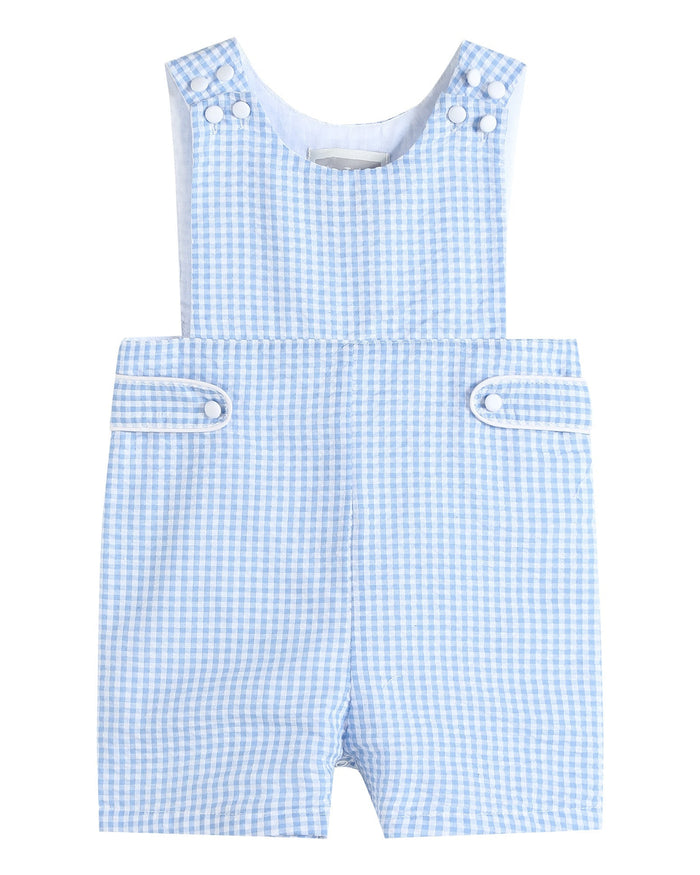 Light Blue Gingham Jon Jons - Lil Cactus