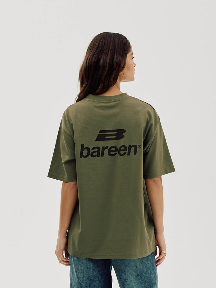 Logo Box Fit, Women - Olive Green