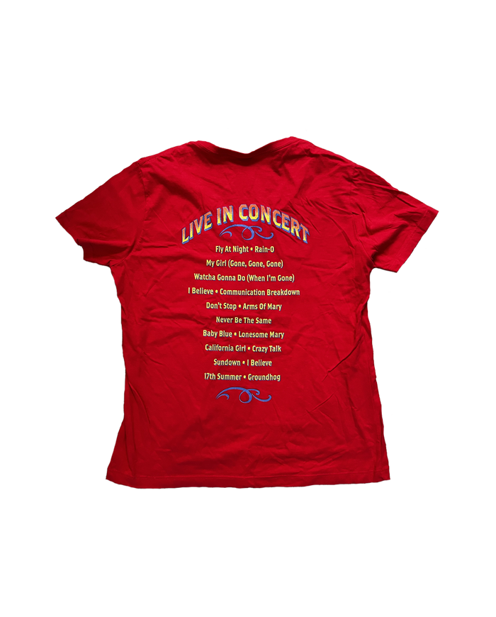 Logo Ladies V-Neck (Red)