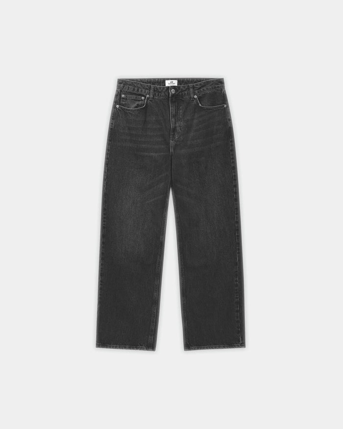 Loose Fit Jeans, Men - Black