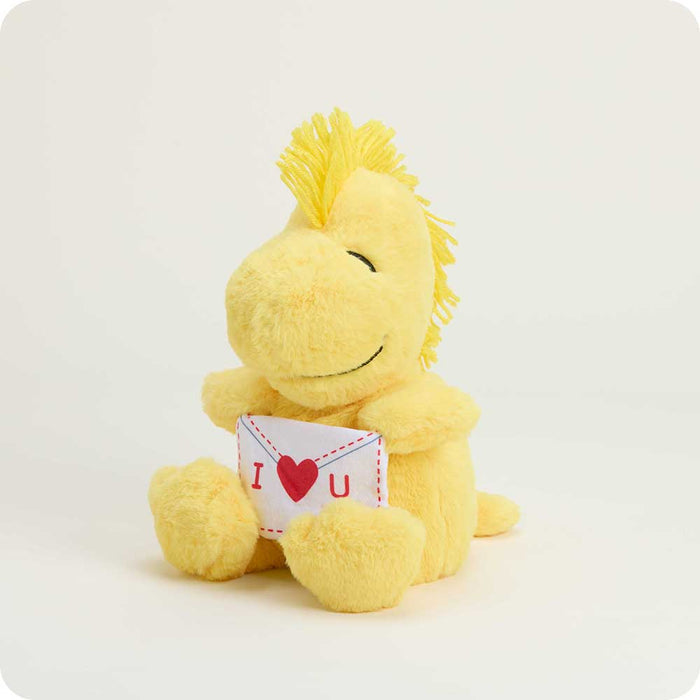 microwavable love letter woodstock snoopy warmies stuffed animal valentine's day gift