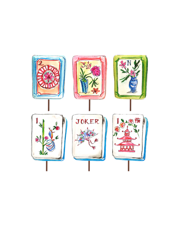 Mahjong Tiles Stake