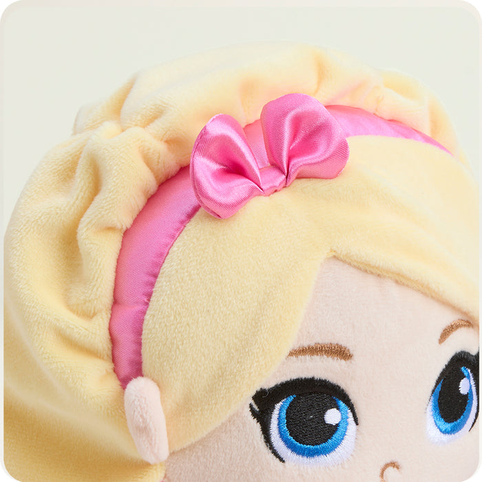 Barbie Doll Warmies head close-up