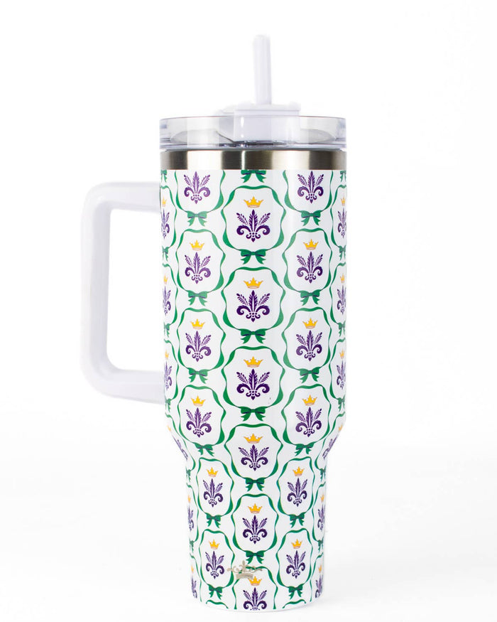 Mardi Bow Tumbler