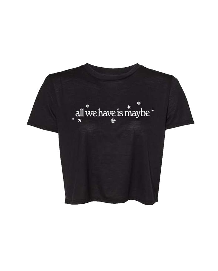 Maybe Crop Tee