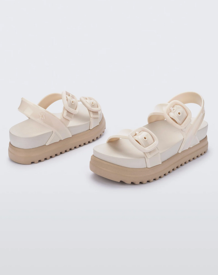 Melissa Cozy Platform Sandal - Beige
