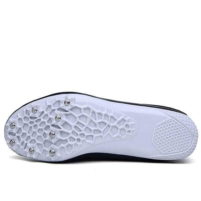Men Track Field Shoes Women Spikes Sneakers Athlete Running Training Shoes Lightweight Match Spike Sport Shoes Zapatos Size 45 - Allen-Fitness