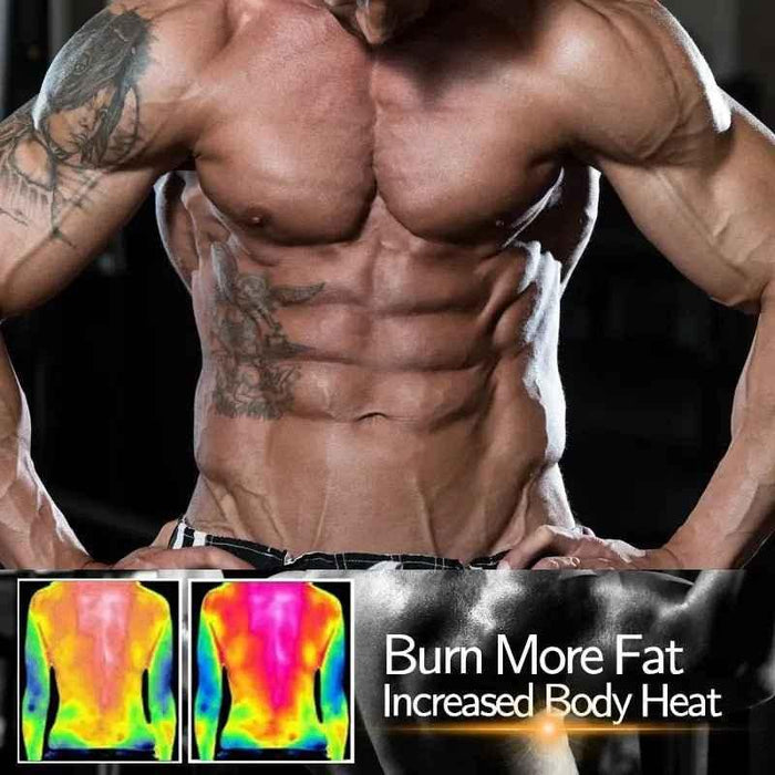 Men Waist Trainer Tank Tops Shapewear Slimming Body Shaper Compression Shirt for Weight Loss Workout Sauna Sweat Vest