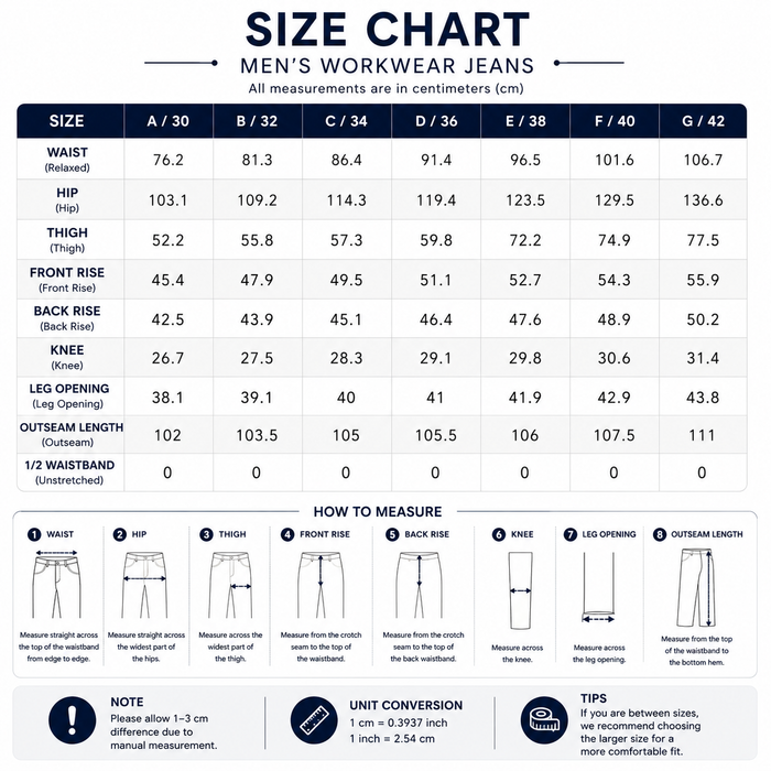 Men's 100% Cotton Straight-Leg Jeans  Overalls – Multi-Pocket Stone Wash