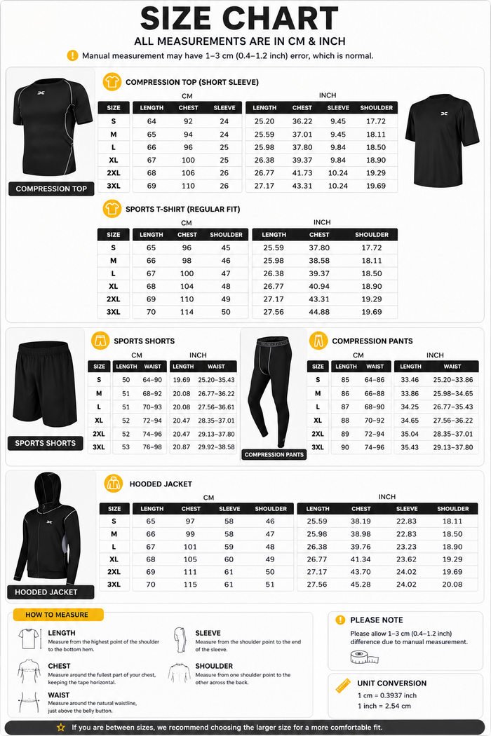 Men's 5-Piece Patchwork Jacket Athletic Workout Set
