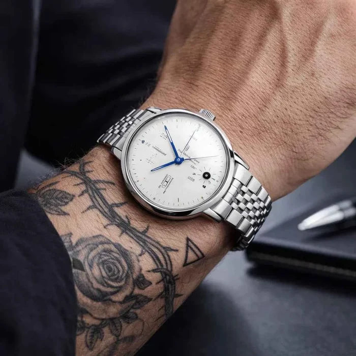 Men's Automatic Mechanical Watch – MIYOTA Japan Movement, 43mm Dial, 14mm, Stainless Steel, 30M Waterproof, Week Display