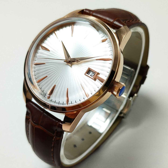 Men's Automatic Skeleton Watch – Stainless Steel, 50M Waterproof Cocktail Series