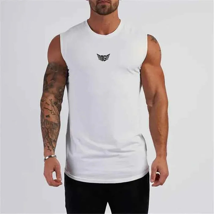 Men's Compression Gym Tank Top - Lightweight, Breathable, & Stylish Design - Allen-Fitness