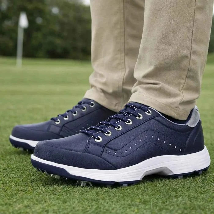 Men's Fashion Golf Shoes – Anti-Slip Breathable Synthetic Leather Low-Top Sneakers, EU 39–48, 4 Colors