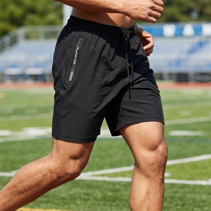 Men's High-Elasticity Ice Silk Nylon Shorts