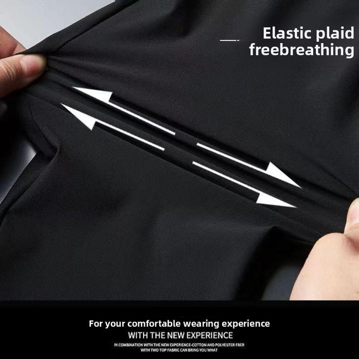 Men's High-Elasticity Ice Silk Nylon Shorts