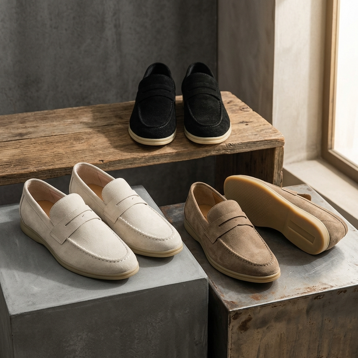 Men's Italian Style Leather Business Shoes – Comfort Sole Casual Dress Shoes