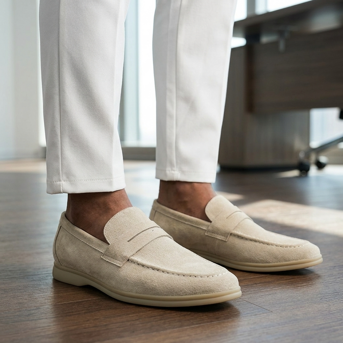 Men's Italian Style Leather Business Shoes – Comfort Sole Casual Dress Shoes