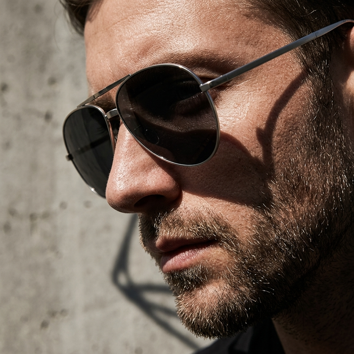 Men's Pure Titanium Sunglasses – Foldable Sports Shades