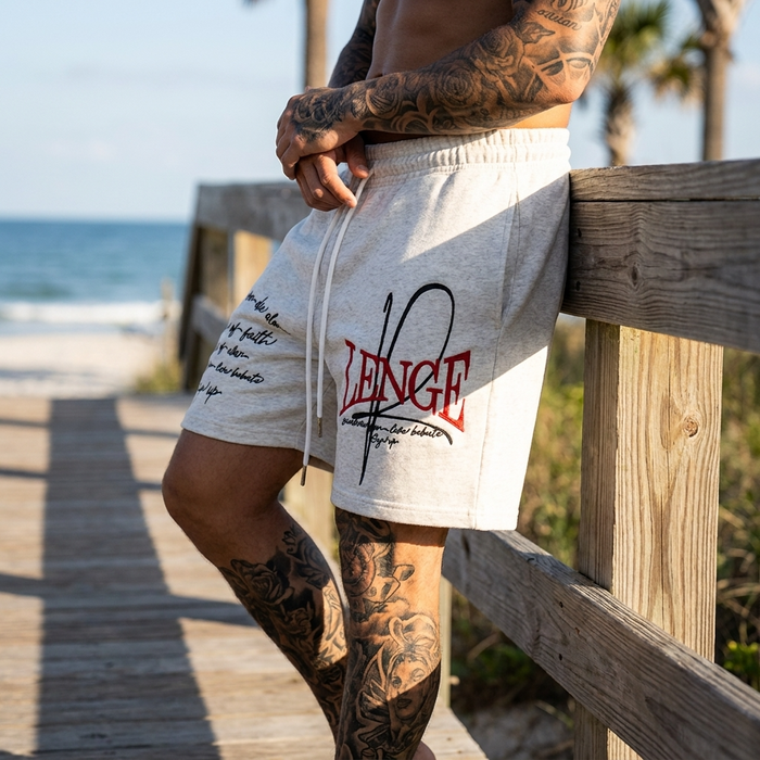 Men's Terry Cloth Casual Shorts – Relaxed Fit