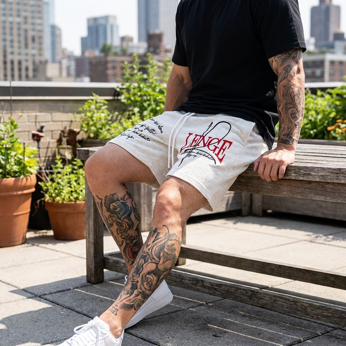 Men's Terry Cloth Casual Shorts – Relaxed Fit