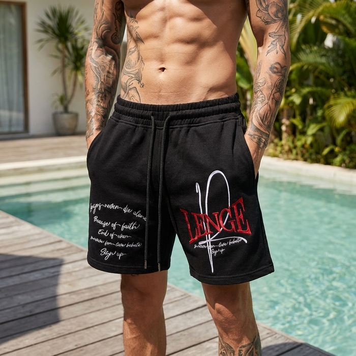 Men's Terry Cloth Casual Shorts – Relaxed Fit