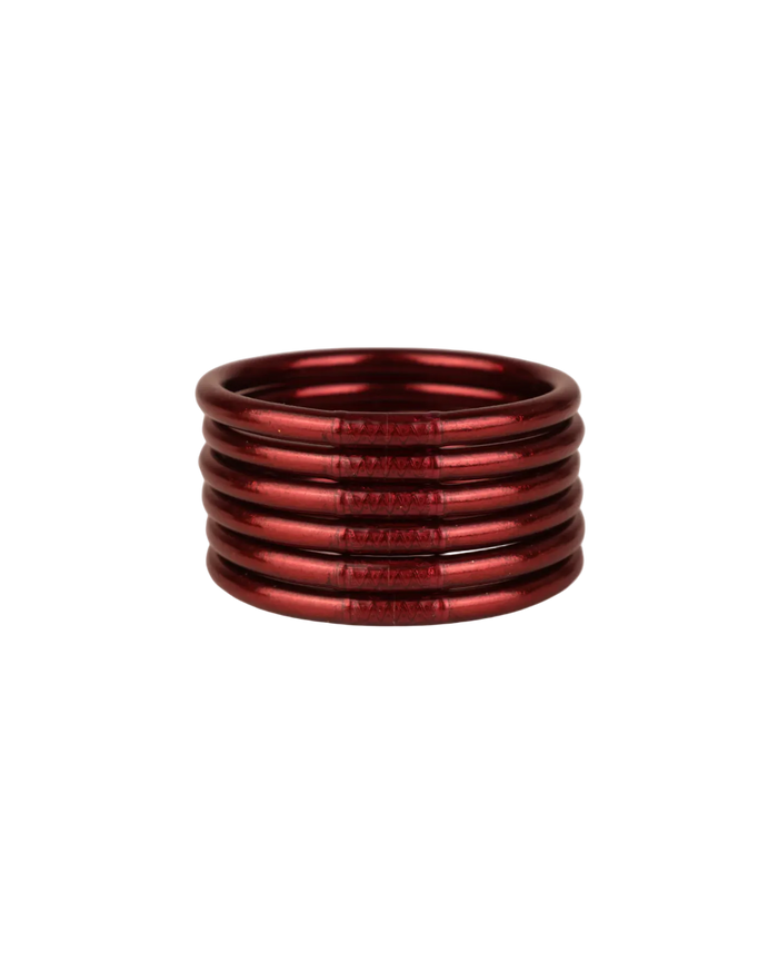 Merlot All Weather Bangles® (AWB®) - Set of 6