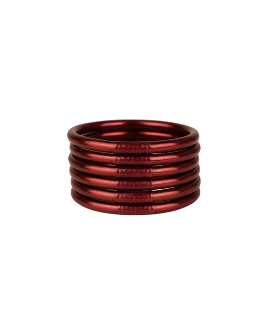 Merlot All Weather Bangles® (AWB®) - Set of 6