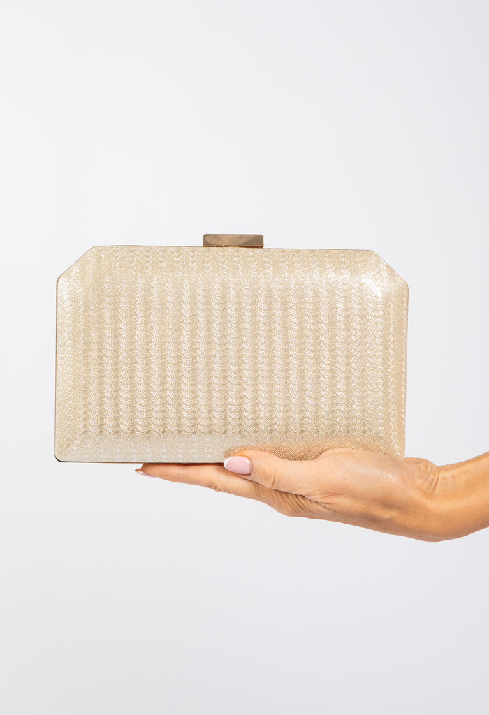 Metallic Clutch Bag
