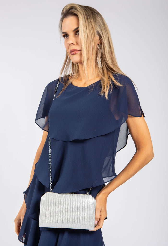 Metallic Clutch Bag