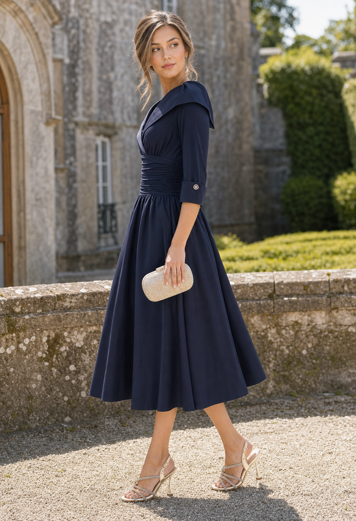 Midi Wrap Dress