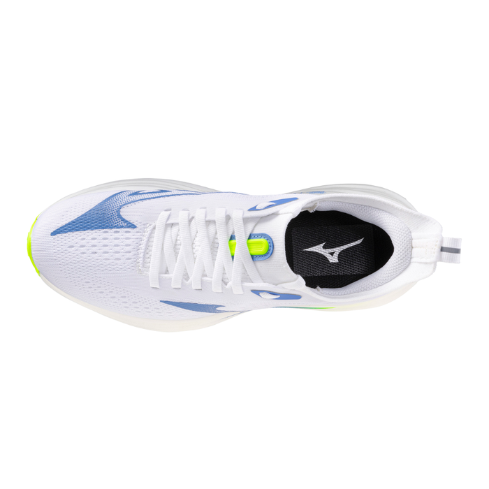 Mizuno Women's Neo Zen 2 Running Shoes in White/Utramarine/Lightening Yellow SS26