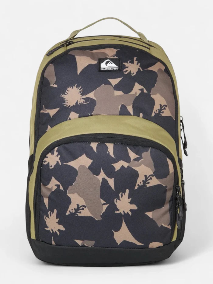 Mochila Quiksilver 1969 Special 2.0 Verde Militar Floreado