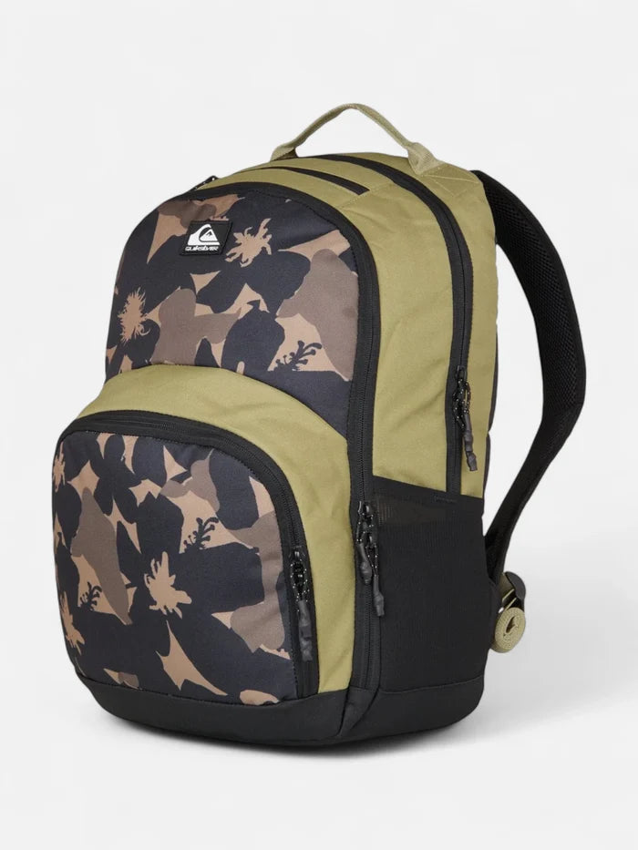 Mochila Quiksilver 1969 Special 2.0 Verde Militar Floreado
