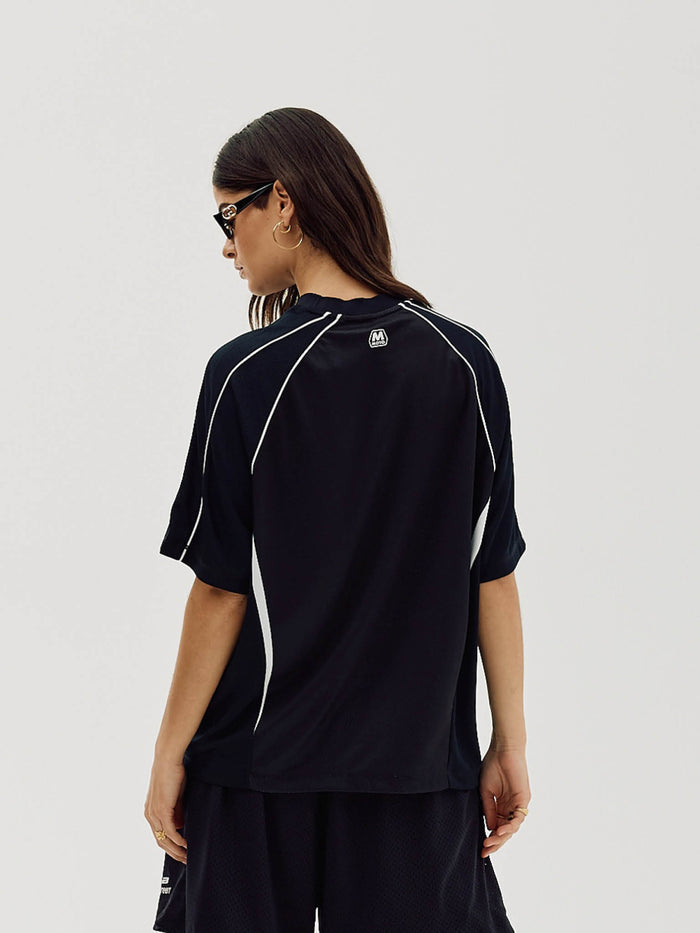 Moto T-shirt, Women - Black